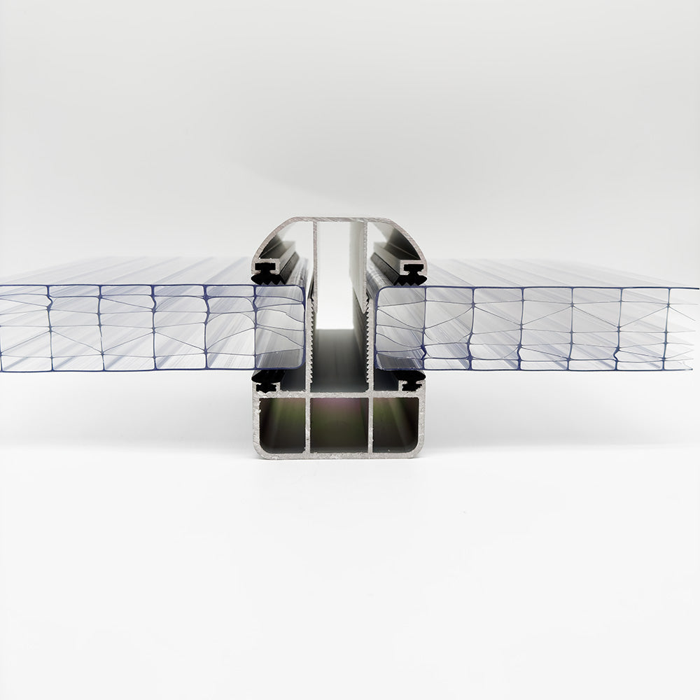 Aluminum Profile Self Supporting Rafter Glazing Bars Porch Canopy Glass Polycarbonate 8mm to 35mm 4mt+ to 6mt (Special Delivery)