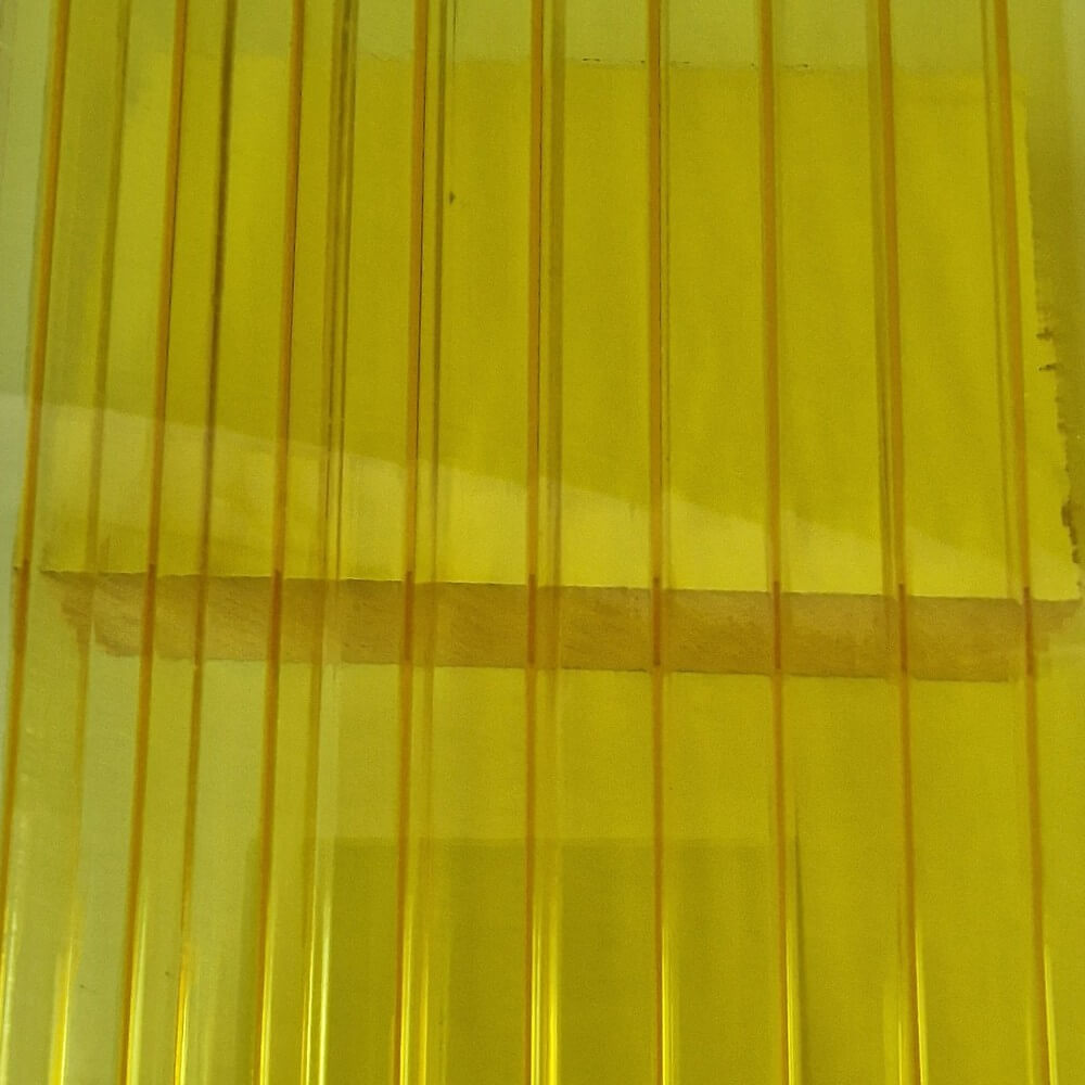 Yellow Polycarbonate Roofing Sheets – Available in Multiple Thicknesses (4 mm to 10 mm)