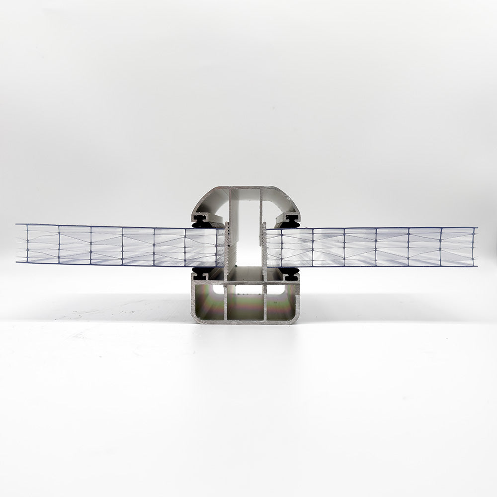 Aluminum Profile Self Supporting Rafter Glazing Bars Porch Canopy Glass Polycarbonate 8mm to 35mm 4mt+ to 6mt (Special Delivery)