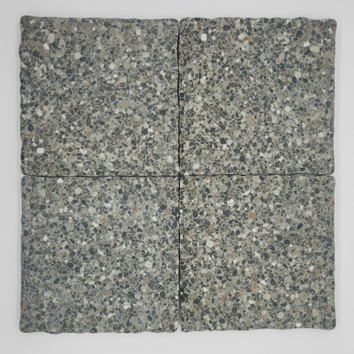 Terrazo Tumbled Porcelain Paver 20mm (200mm x 200mm)