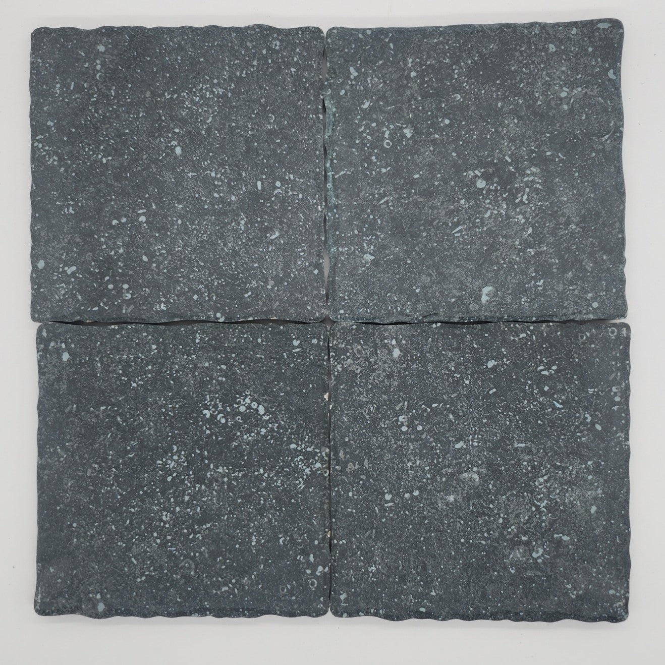 Blue Stone Dark Grey Tumbled Porcelain Paver 20mm (200mm x 200mm)