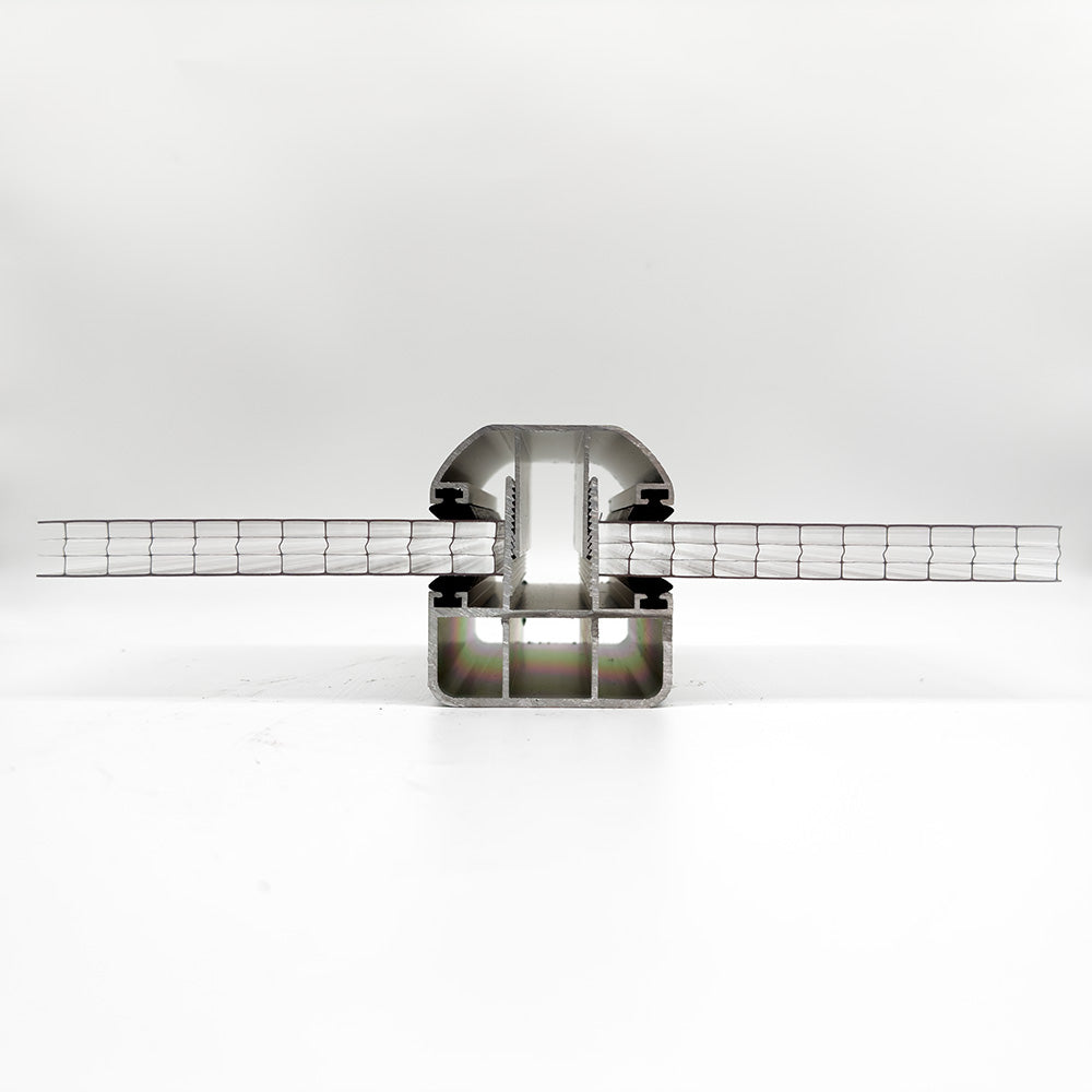 Aluminum Profile Self Supporting Rafter Glazing Bars Porch Canopy Glass Polycarbonate 8mm to 35mm 4mt+ to 6mt (Special Delivery)