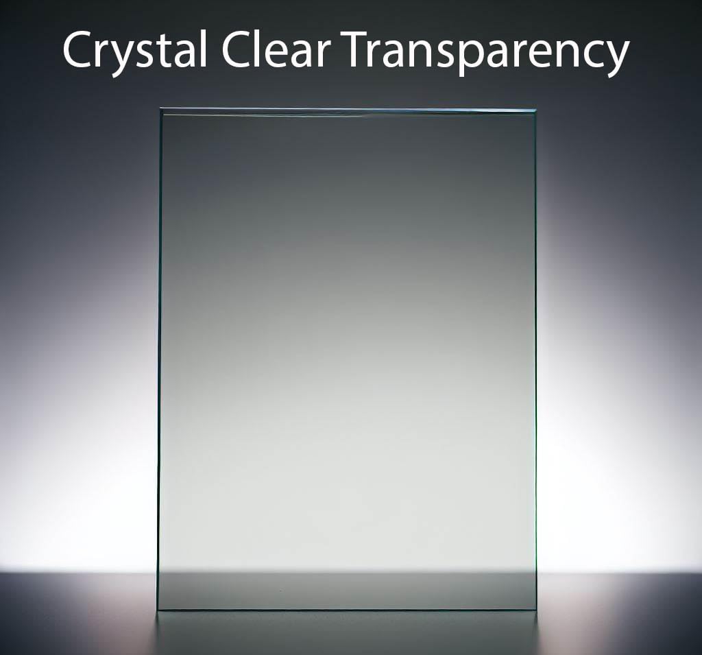 Foaie de 2 mm / Ecran / Foaie transparentă solidă din policarbonat Protecție UV dublu față Tăiată la dimensiune Lățime 500 mm și 610 mm și 1000 mm și 1220 mm