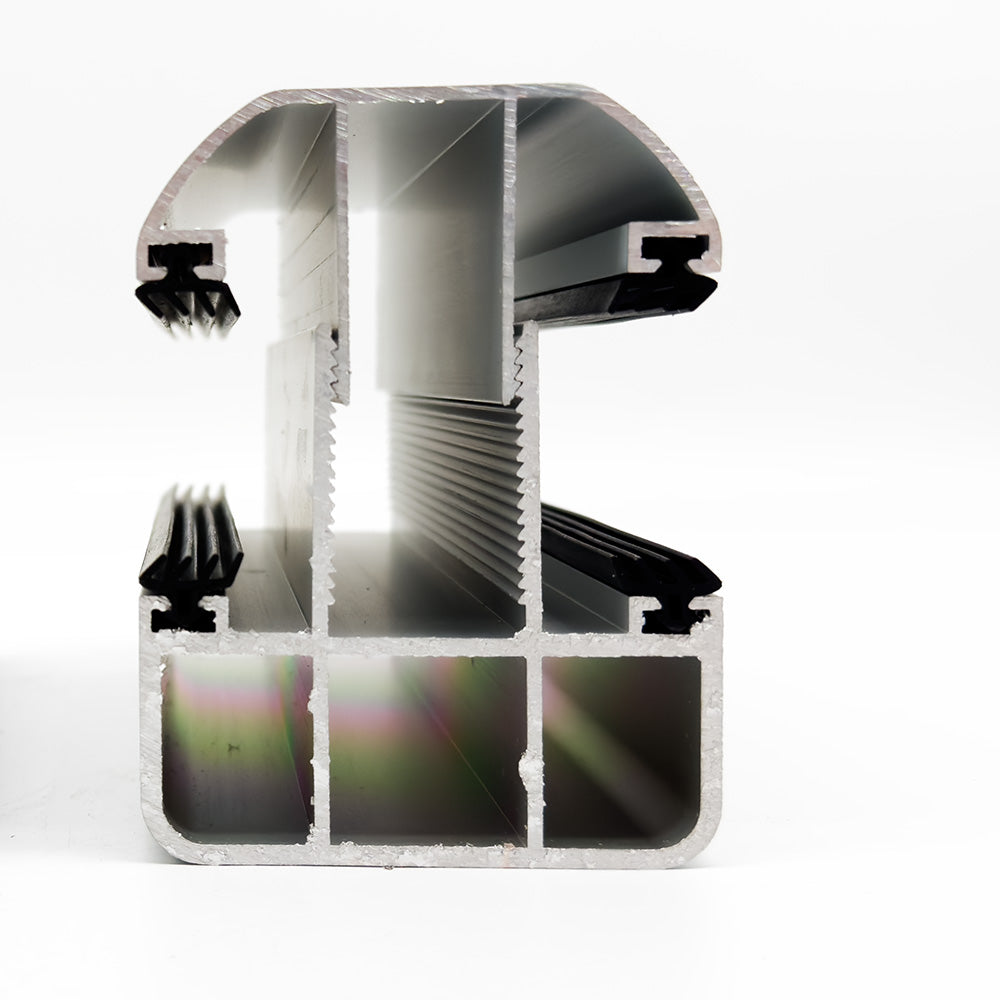 Aluminum Profile Self Supporting Rafter Glazing Bars Porch Canopy Glass Polycarbonate 8mm to 35mm 4mt+ to 6mt (Special Delivery)