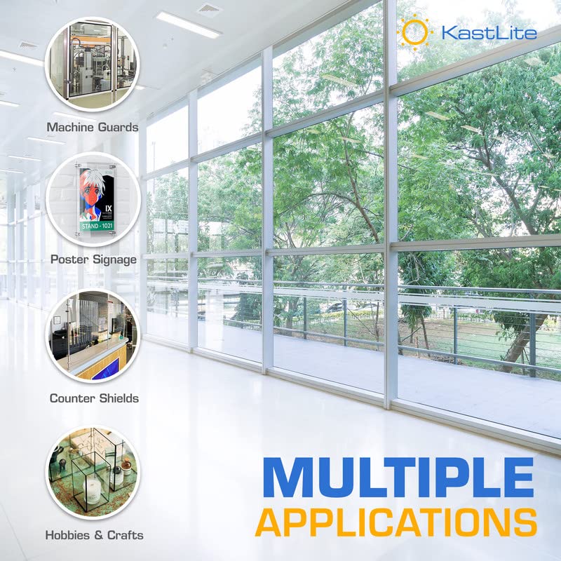 Foaie de 2 mm / Ecran / Foaie transparentă solidă din policarbonat Protecție UV dublu față Tăiată la dimensiune Lățime 500 mm și 610 mm și 1000 mm și 1220 mm