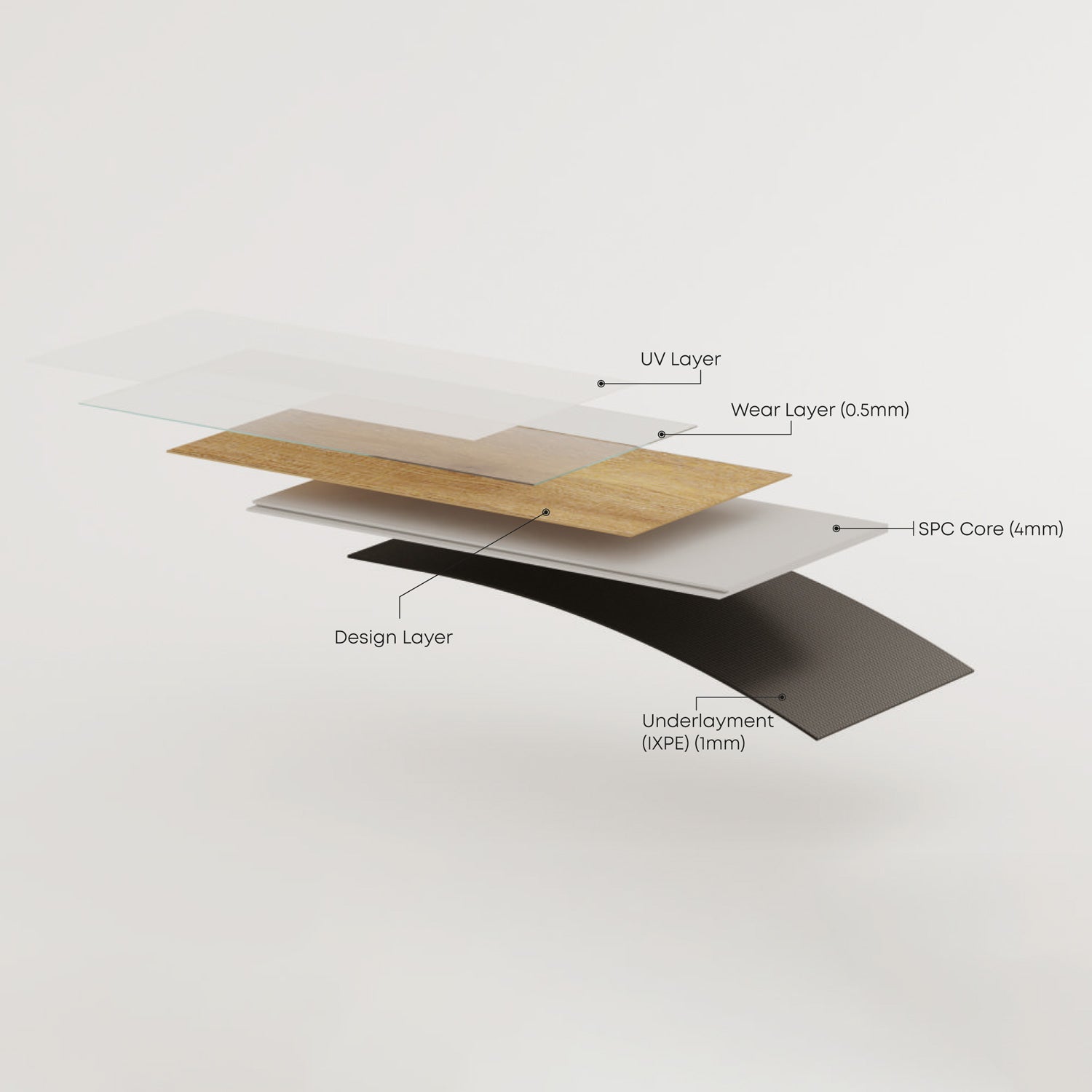 Calacatta Gold 5 mm SPC Waterproof Flooring - 306 x 612 mm (0.5 mm wear layer)