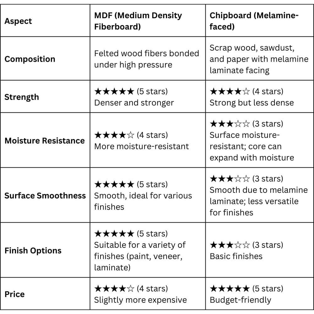 Rafturi dulap de bucătărie Matt Lam Antracit Melamină MDF - Slot dublu de 18 mm
