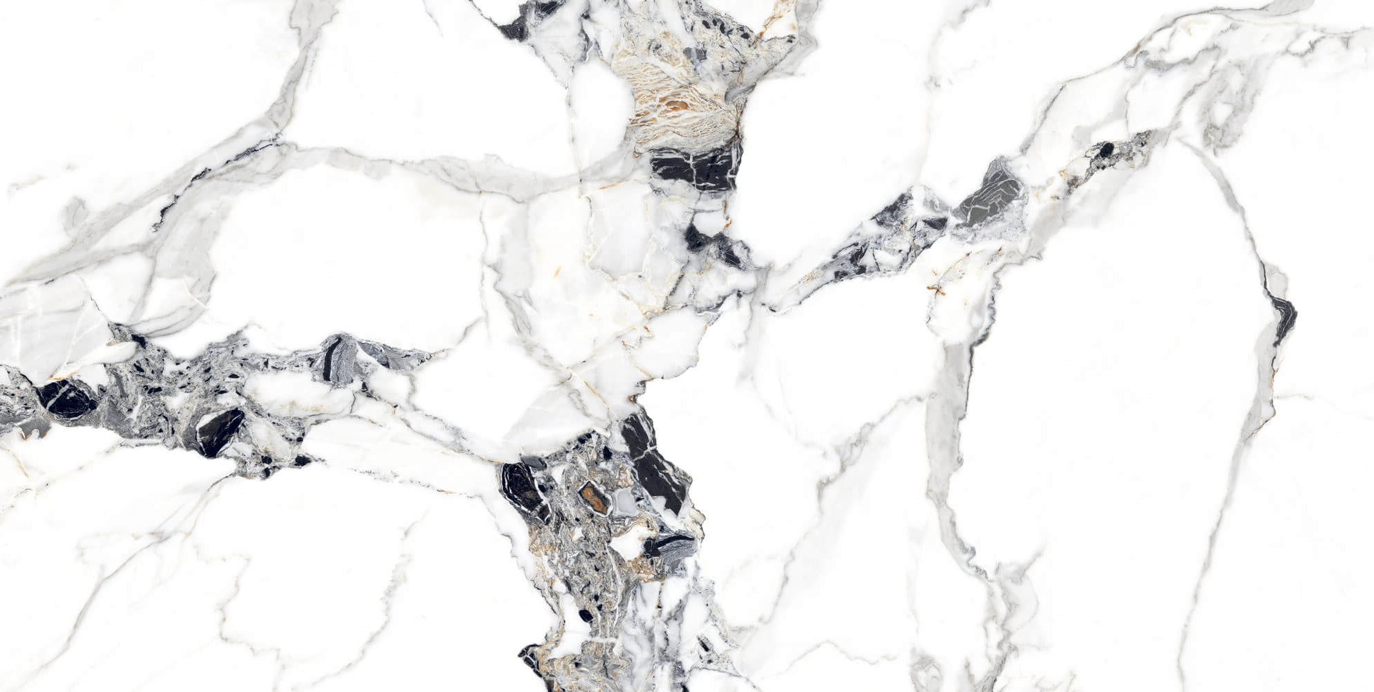 Splashback Rectified Large Format Stone Effect Porcelain (800mm x 1600mm) Tiles