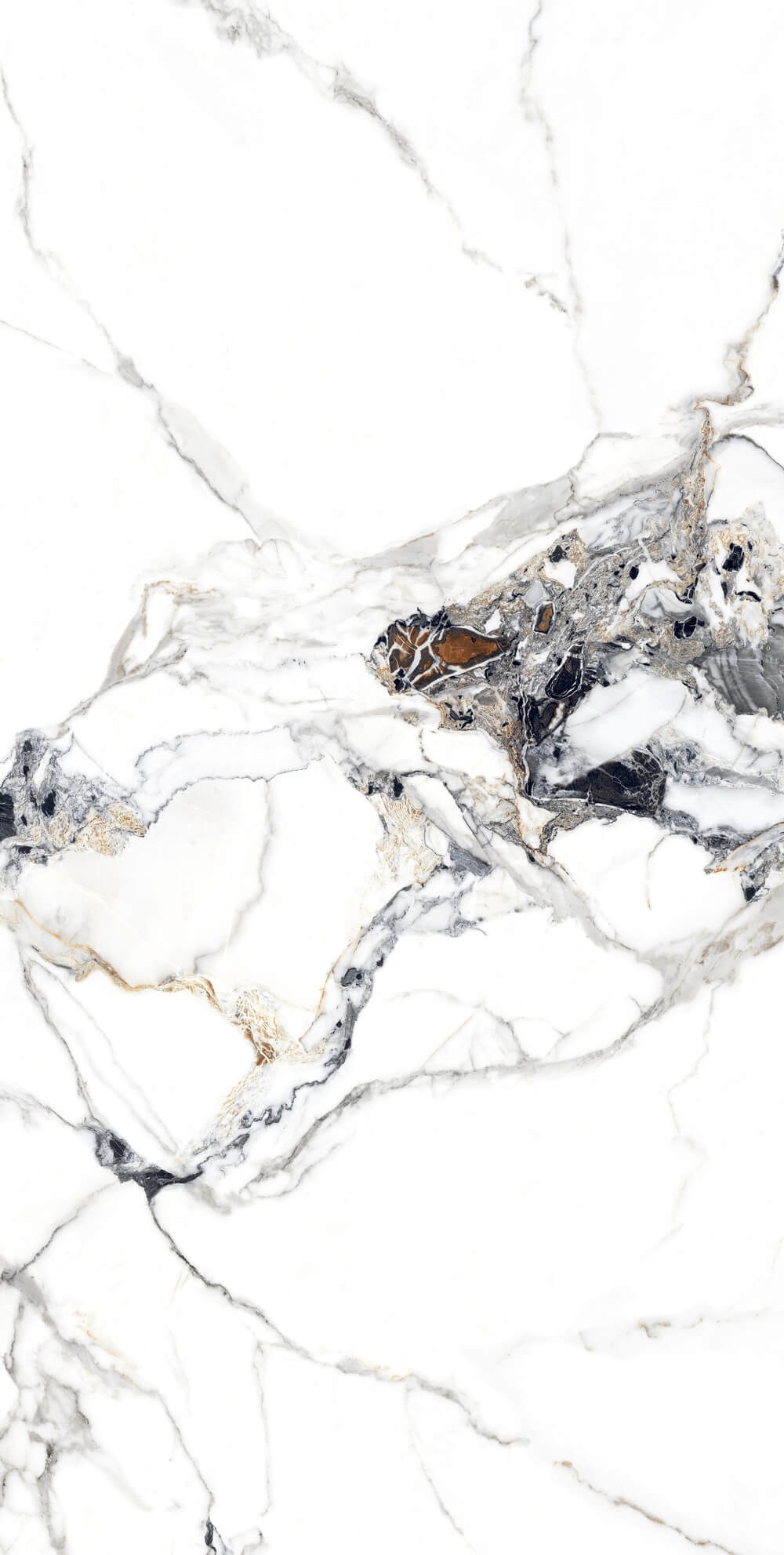 Medicea Marble Rectified Large Format Matt Stone Effect Porcelain (800mm x 1600mm) Floor & Wall Tiles