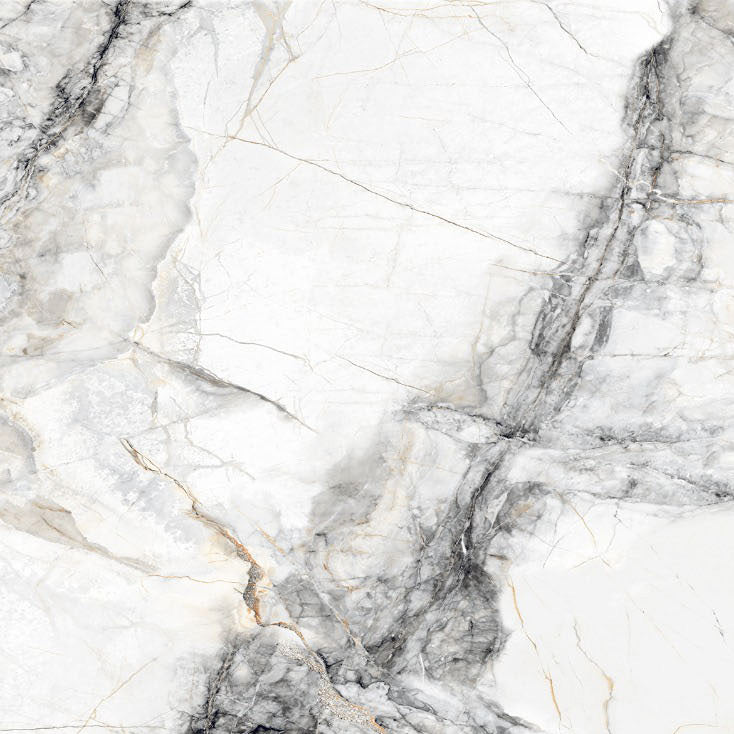 Senso White Rectified Rustic Porcelain (600mm x 600mm) Wall And Floor Tiles