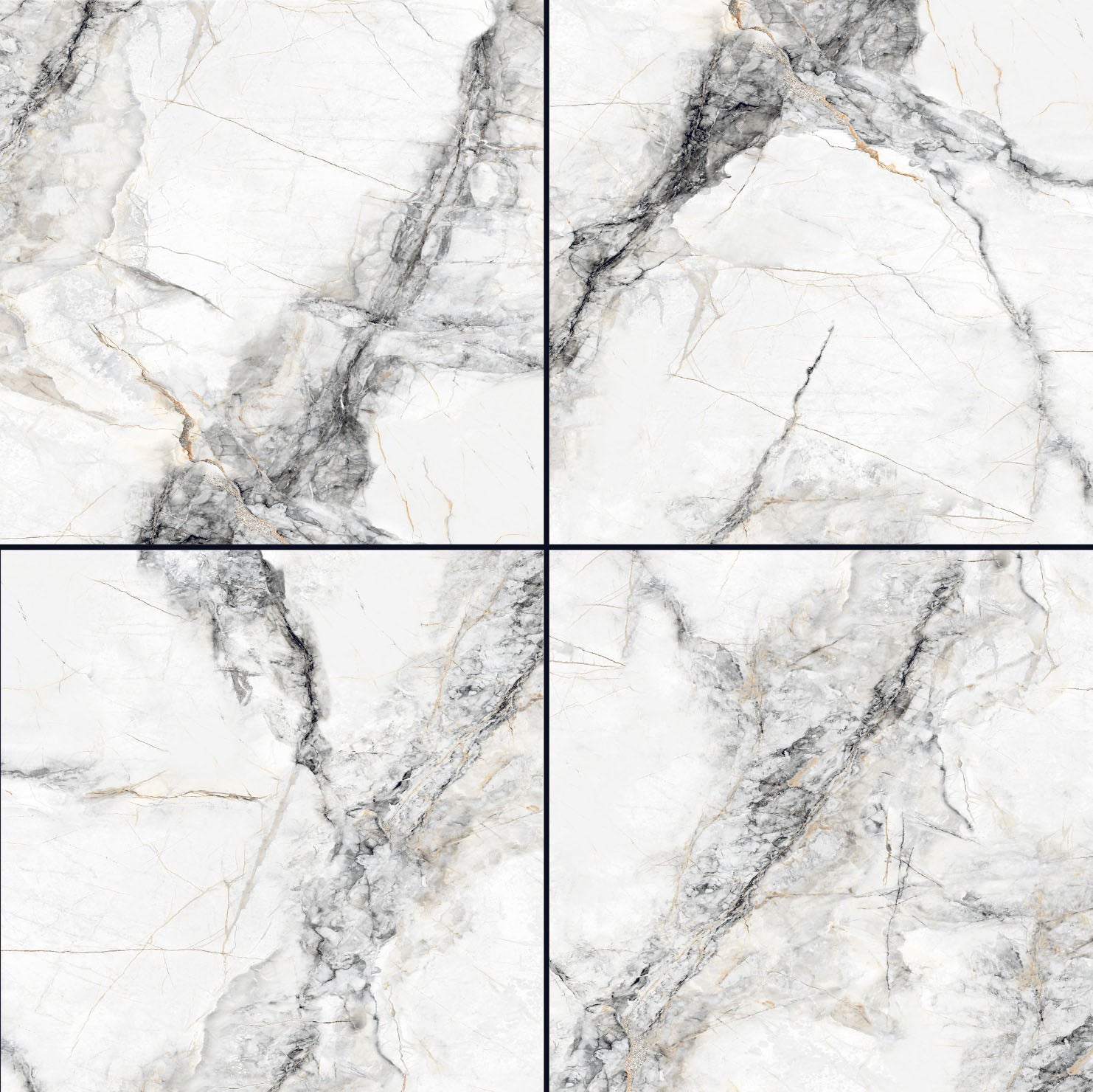 Senso White Rectified Rustic Porcelain (600mm x 600mm) Wall And Floor Tiles