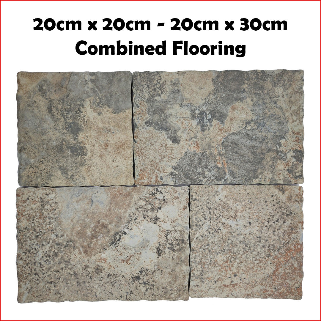 Porțelan mat, rectificat Normandy, 20 mm, 600 x 600 mm, gresie pentru podea pentru interior și exterior