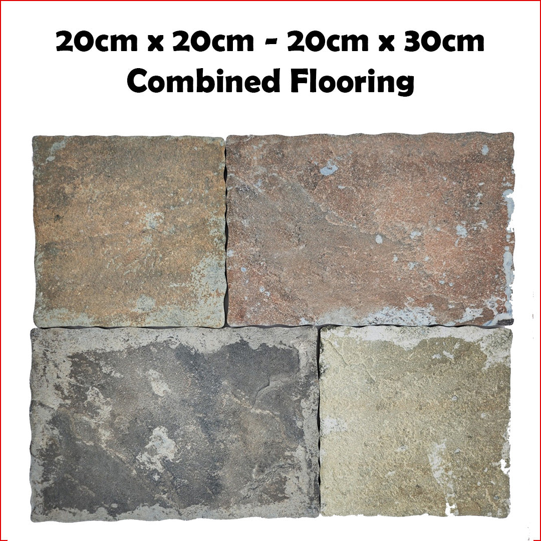 Porțelan mat, rectificat Normandy, 20 mm, 600 x 600 mm, gresie pentru podea pentru interior și exterior