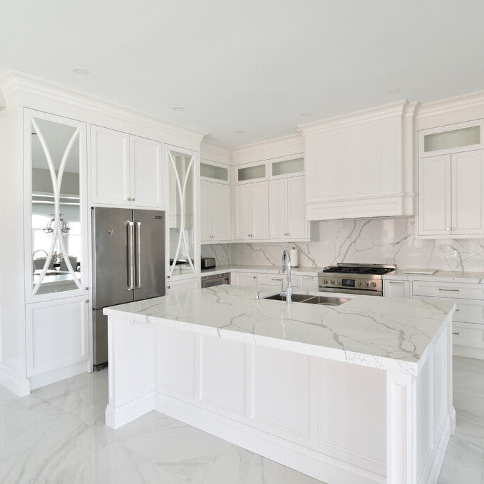 Panou MDF melaminat Matt Lam White 18mm Panou complet - Decupat la dimensiune (mm)