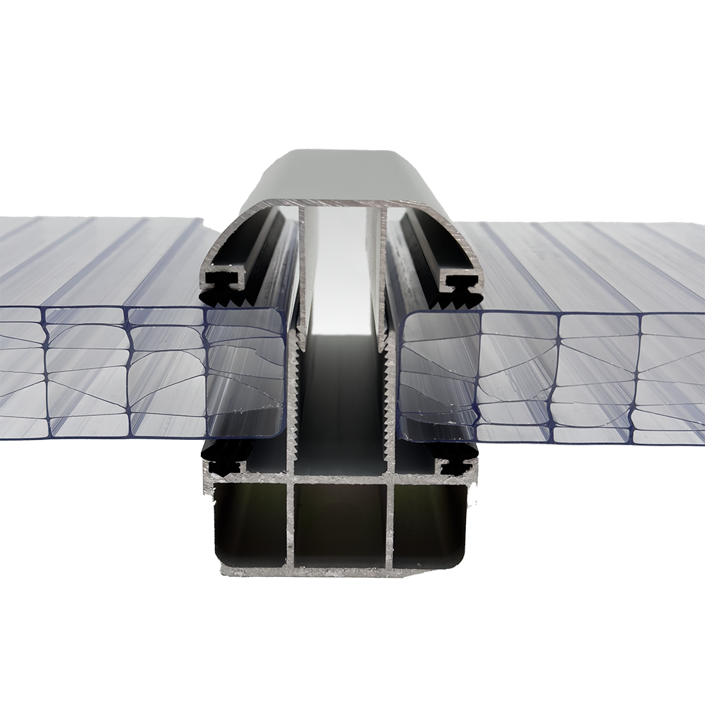 Aluminum Profile Self Supporting Rafter Glazing Bars Porch Canopy Glass Polycarbonate 8mm to 35mm 4mt+ to 6mt (Special Delivery)