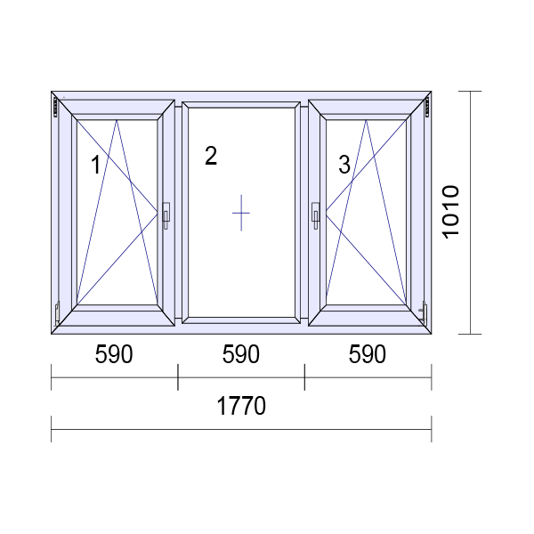 UPVC lewa lub prawa i górna zawieszona rama okienna z podwójnymi szybami i szkłem 85 mm UK 2 Uszczelka - wiele rozmiarów