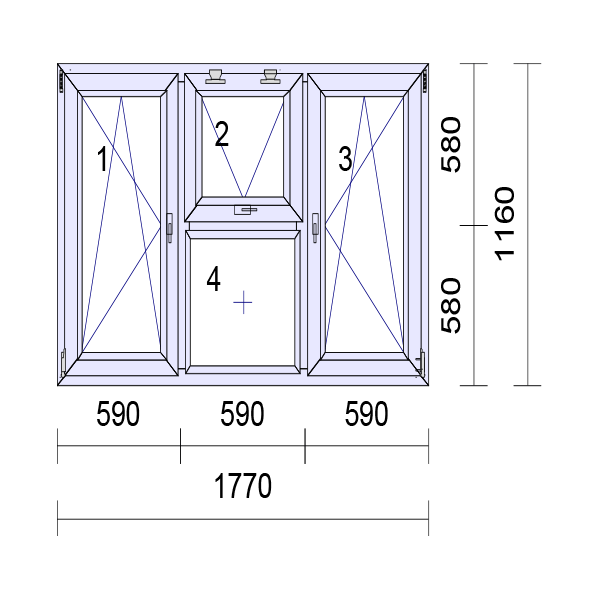 UPVC Side & Top Hung, uchylna i obrotowa rama okienna z podwójnymi szybami i szkłem 70mm UK 2 Uszczelka - wiele rozmiarów