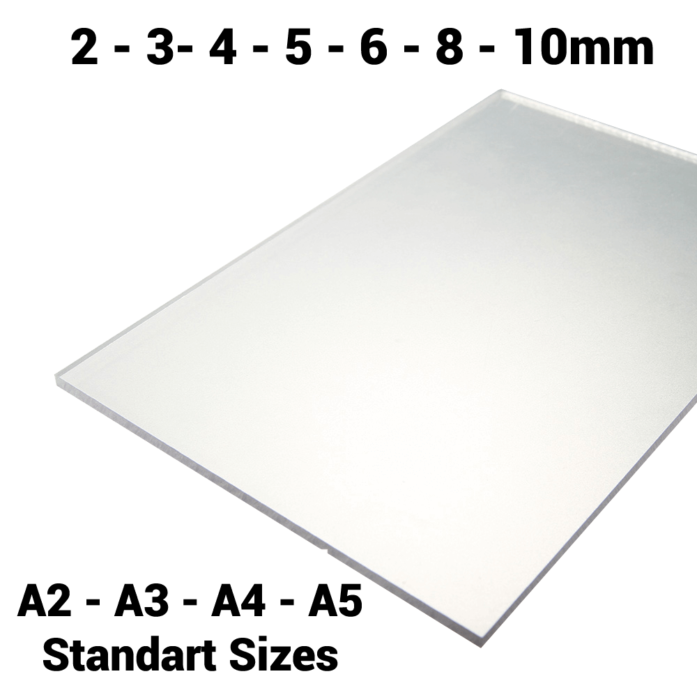 A2 A3 A4 A5 Standard & Bespoke Sizes 2mm 3mm 4mm 5mm 6mm 8mm 10mm Sheet / Screen / Polycarbonate Solid Clear Sheet Double Sided UV Protection