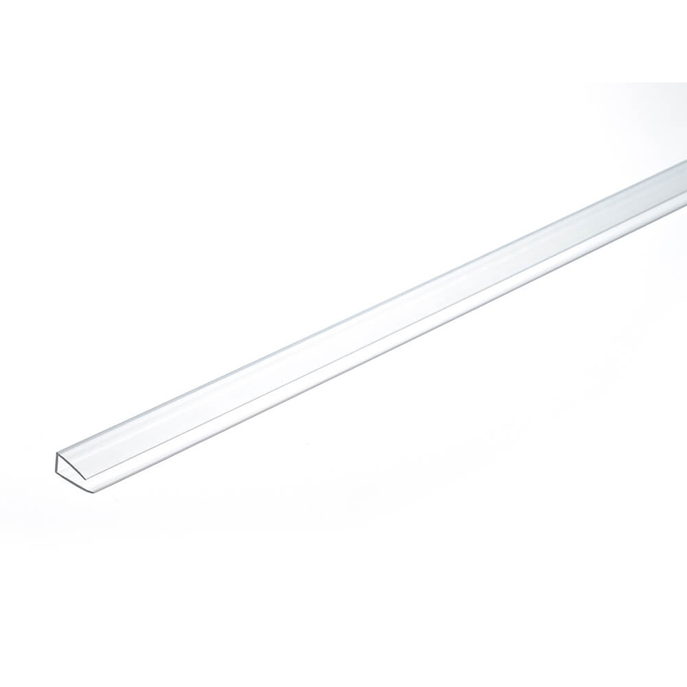 Profil U din policarbonat de 4 mm Transparent Diverse dimensiuni 10 ani garanție