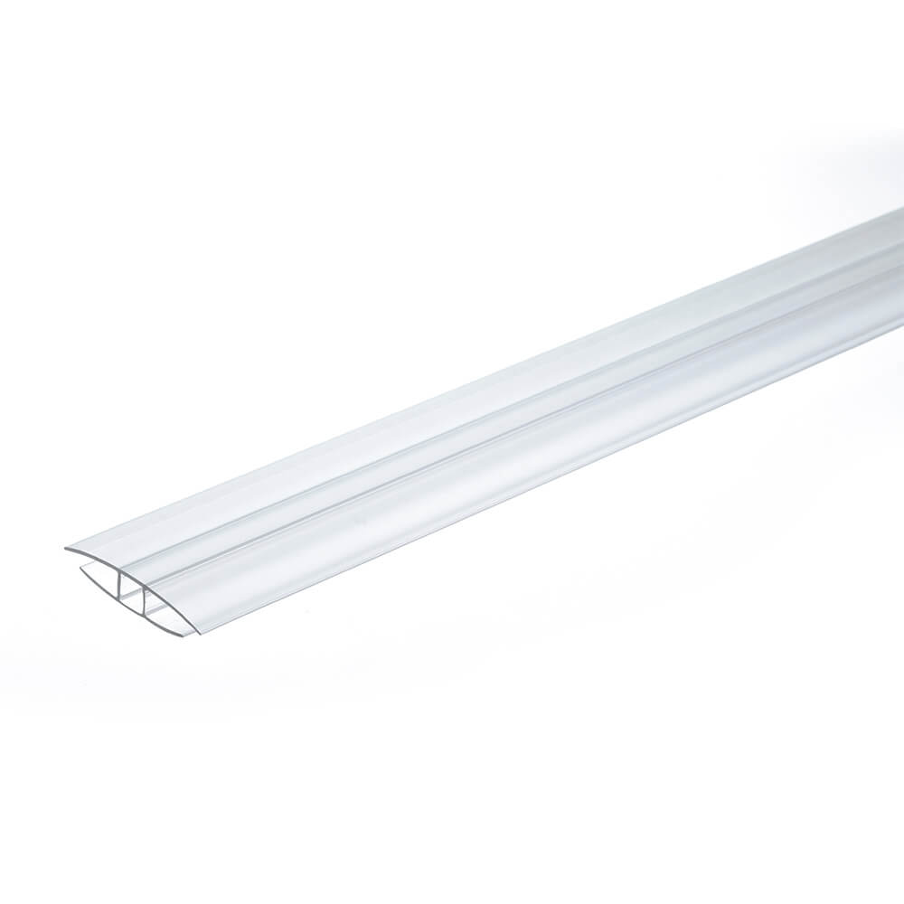 4mm Polycarbonate H Profile Clear Various Size 10 Year Warranty