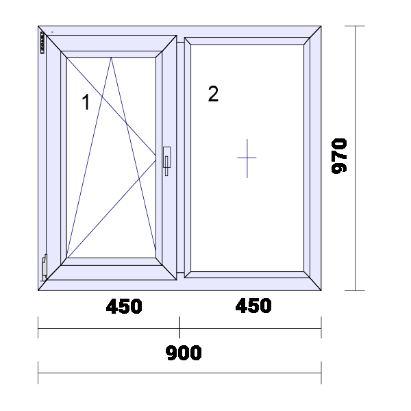 UPVC Side Hung Tilt and Turn Podwójnie przeszklona rama okienna i szkło 70mm UK 2 Uszczelka Uszczelka - Wewnątrz Biała Na Zewnątrz Antracyt