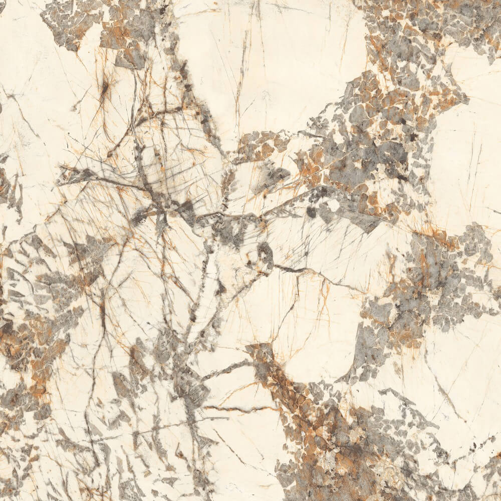 Alaska Europa Rectified Glossy Stone Effect Porcelain (800mm x 800mm) Wall and Floor Tiles