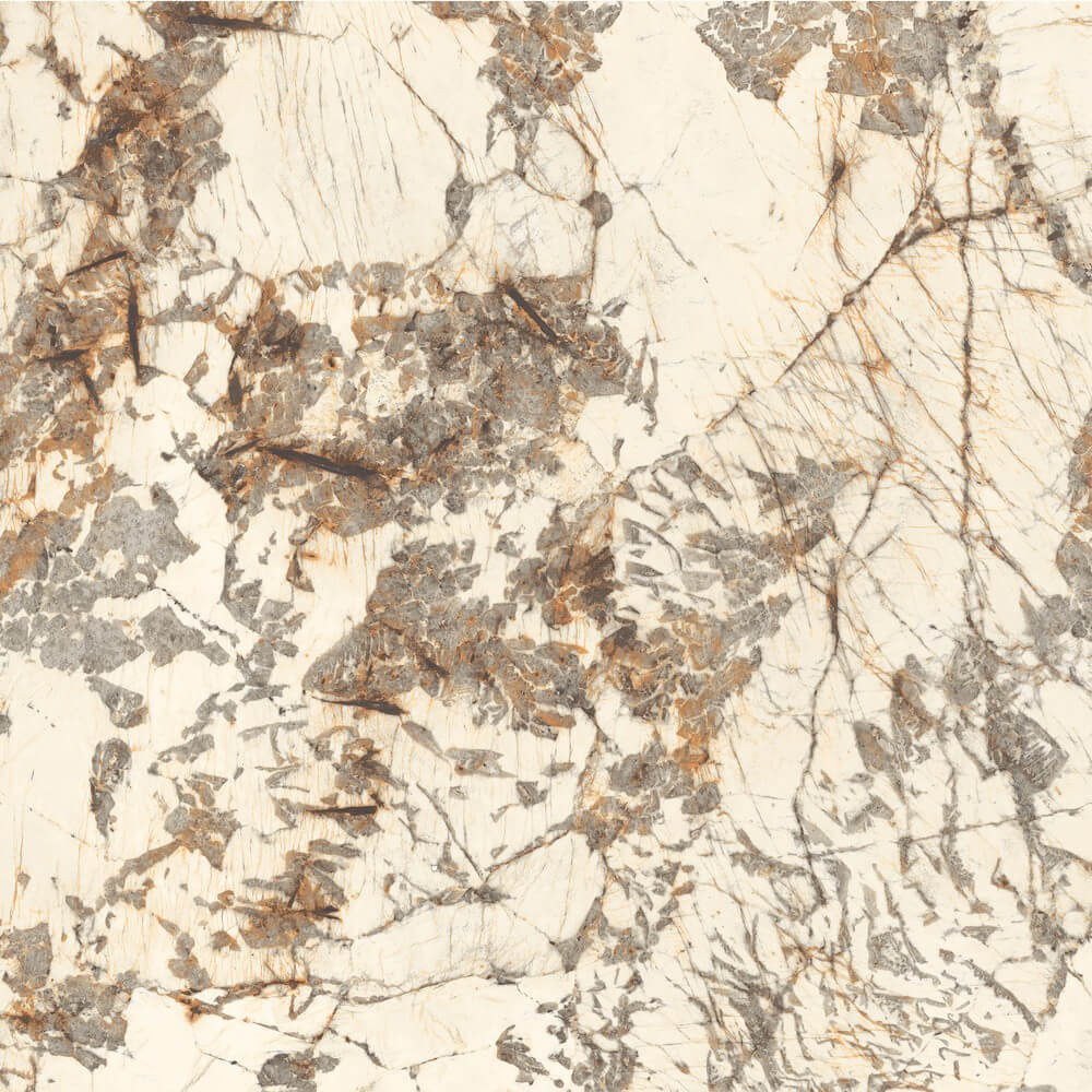 Alaska Europa Rectified Glossy Stone Effect Porcelain (800mm x 800mm) Wall and Floor Tiles