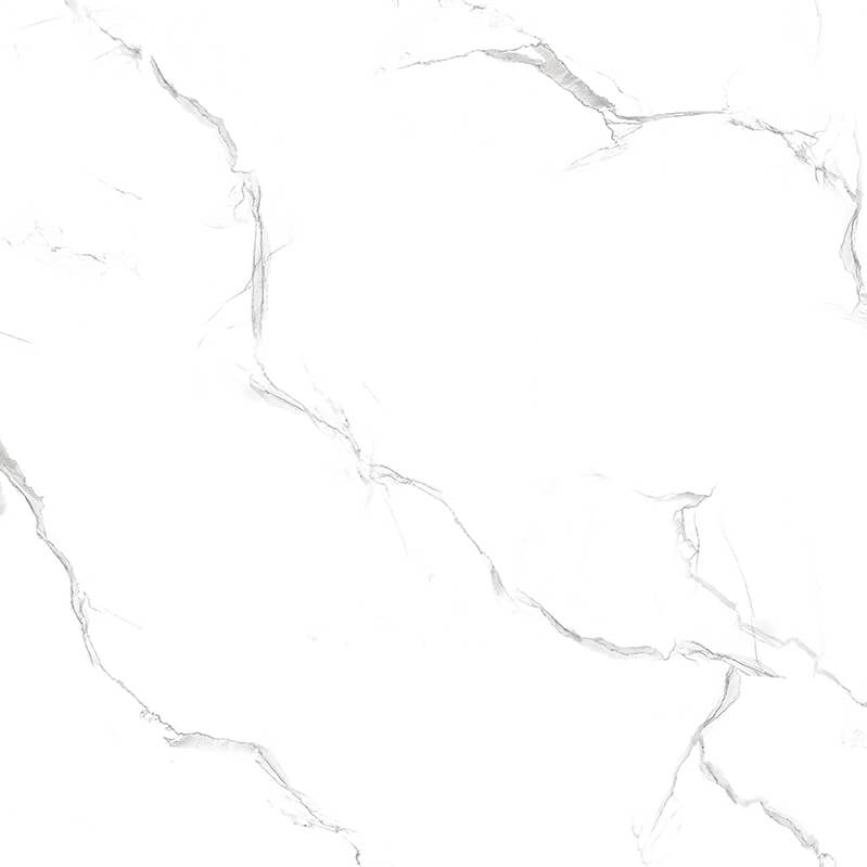 Alaska White Rectified Polished Porcelain (600mm x 600mm) Wall and Floor Tiles