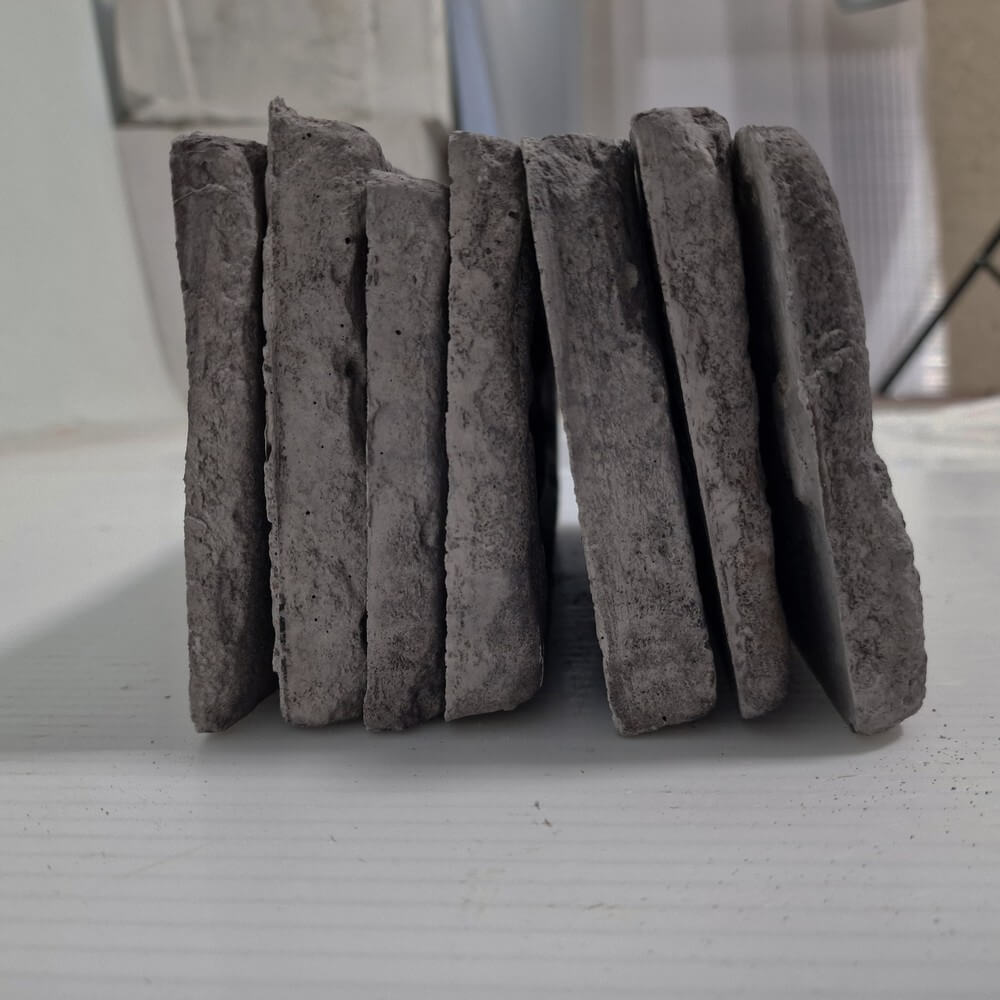 Antique Midnight Reclaimed Effect Multi Brick Slips