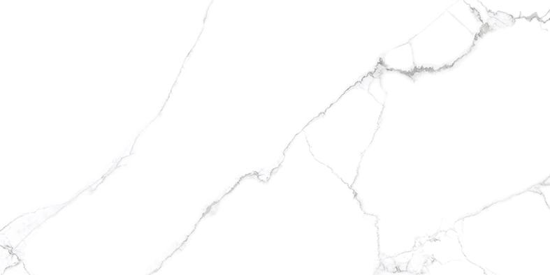 Atlantis White Rectified Large Format Polished Stone Effect Porcelain (1200mm x 2400mm) Floor & Wall Tiles