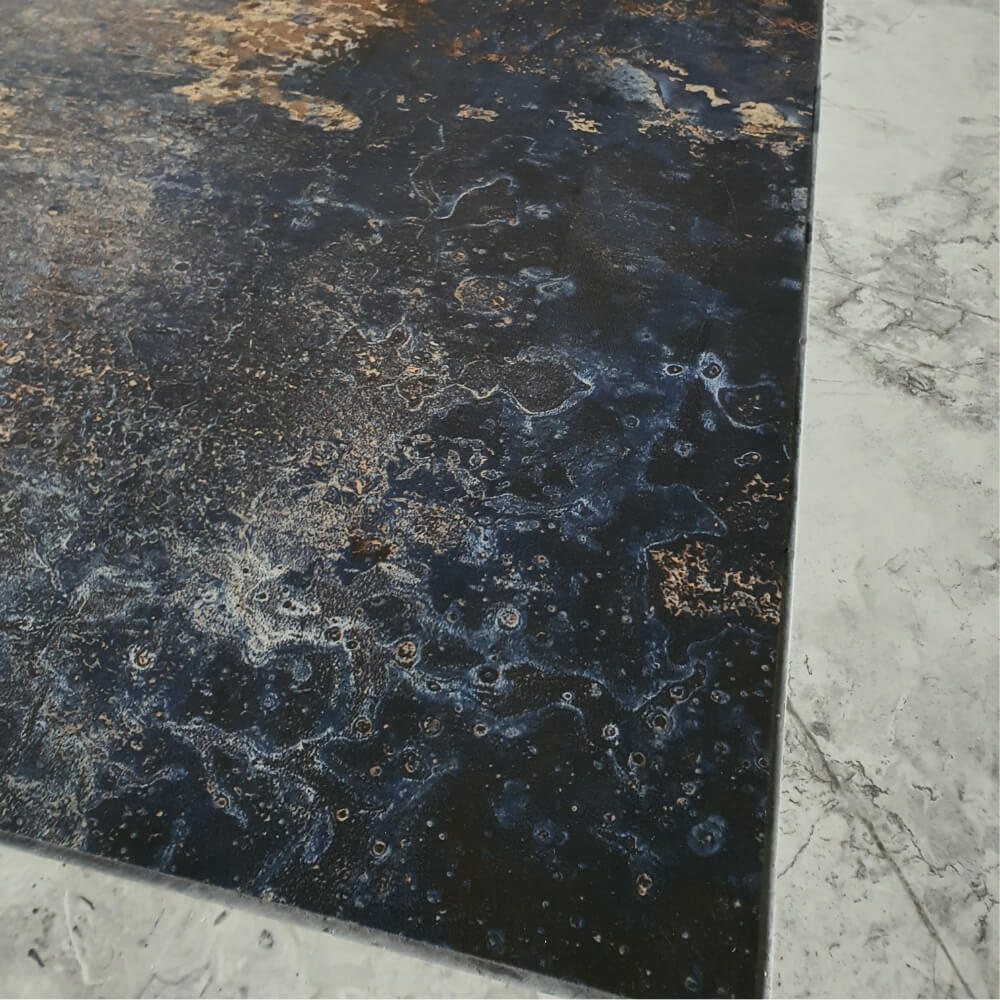 Austin Blue Rectified Wielkoformatowa porcelana o wysokim połysku z efektem kamienia 800x1600mm Płytki podłogowe i ścienne