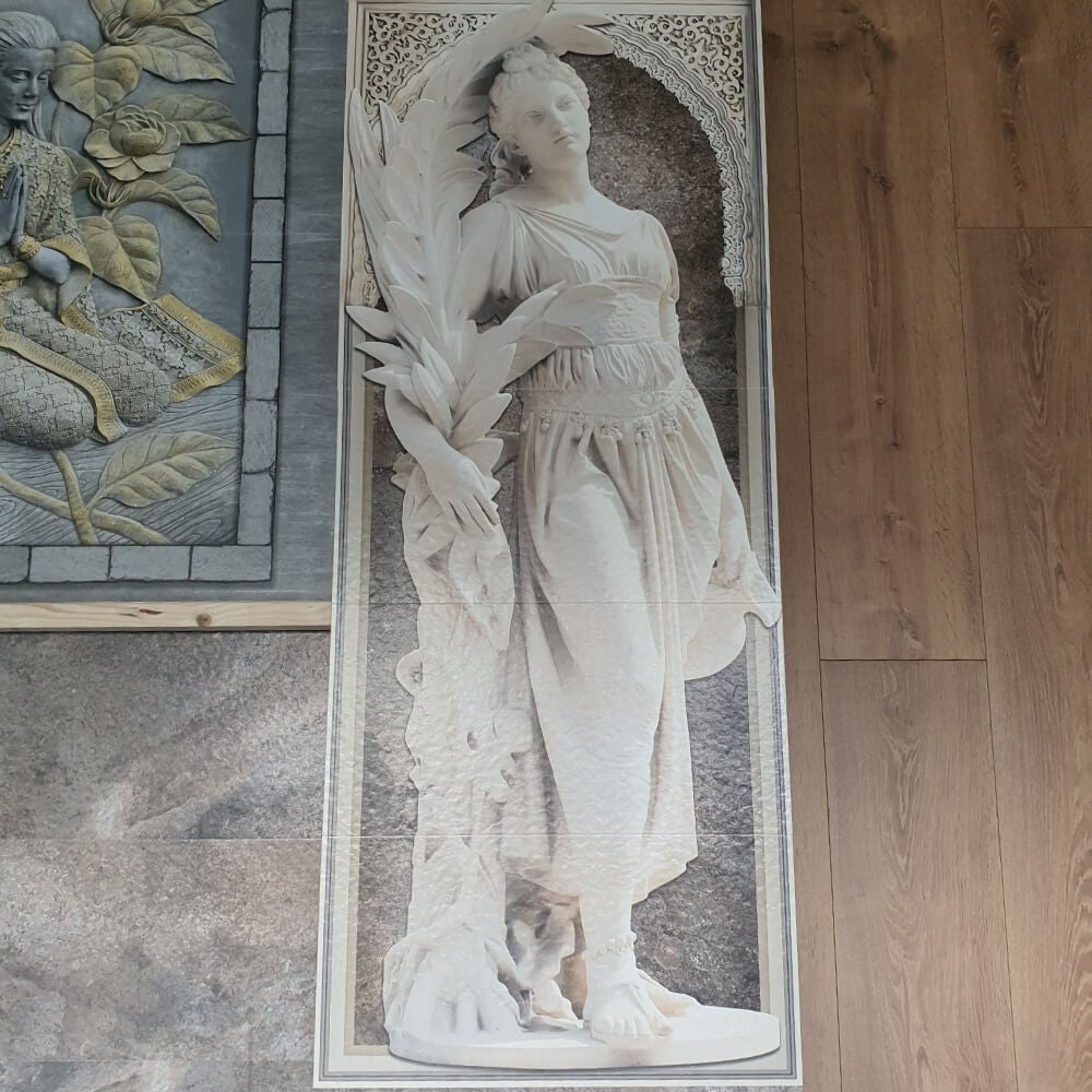 Austria Lady 300x600mm dekoracyjna rektyfikowana matowa ceramiczna płytka ścienna