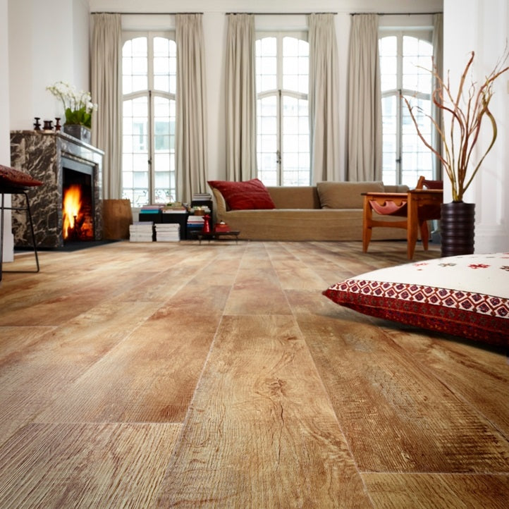 Belgia IVC Layred 55 Country Oak 24456 Placi de vinil de lux Click Flooring Planks - LVT SPC