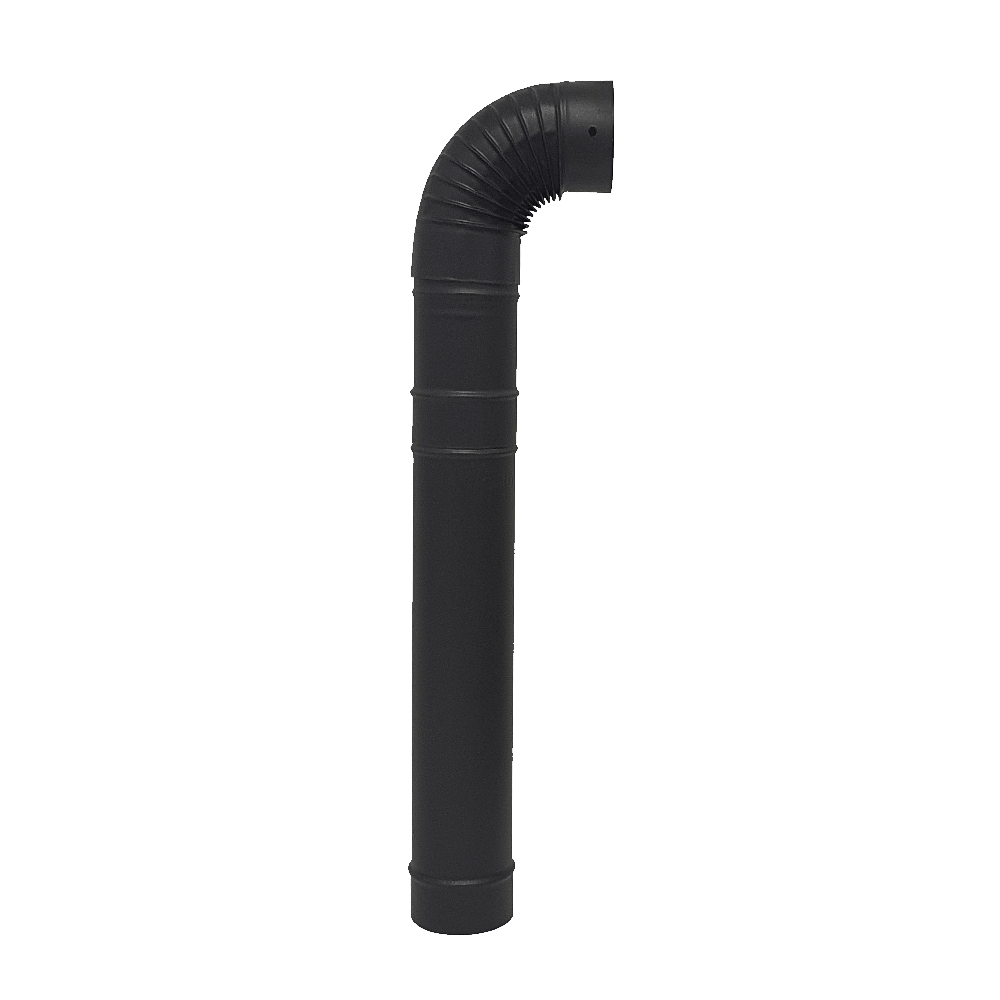 Black Matte Stove Flue Pipe