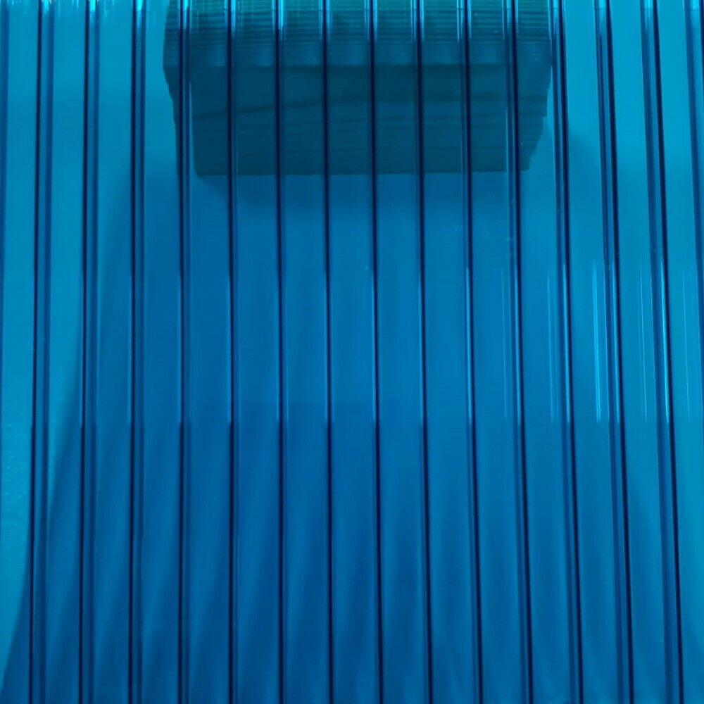 Blue Polycarbonate Roofing Sheets – Available in Multiple Thicknesses (4 mm to 10 mm)