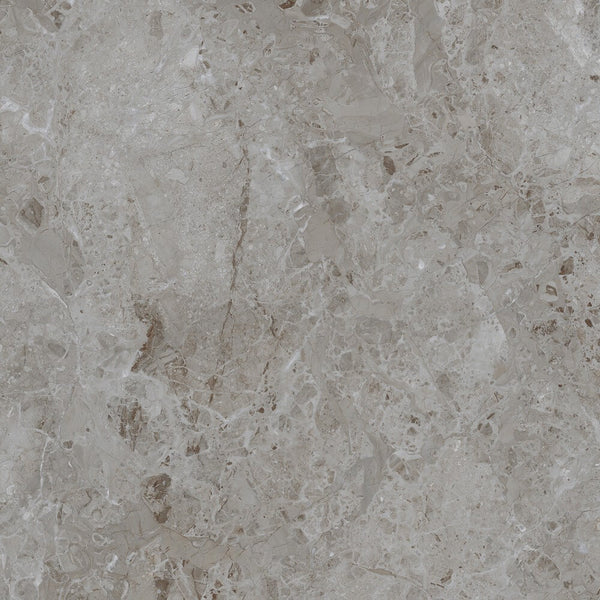 Breccia Oyster Rectified Glossy Stone Effect Porcelain 800x800mm Wall