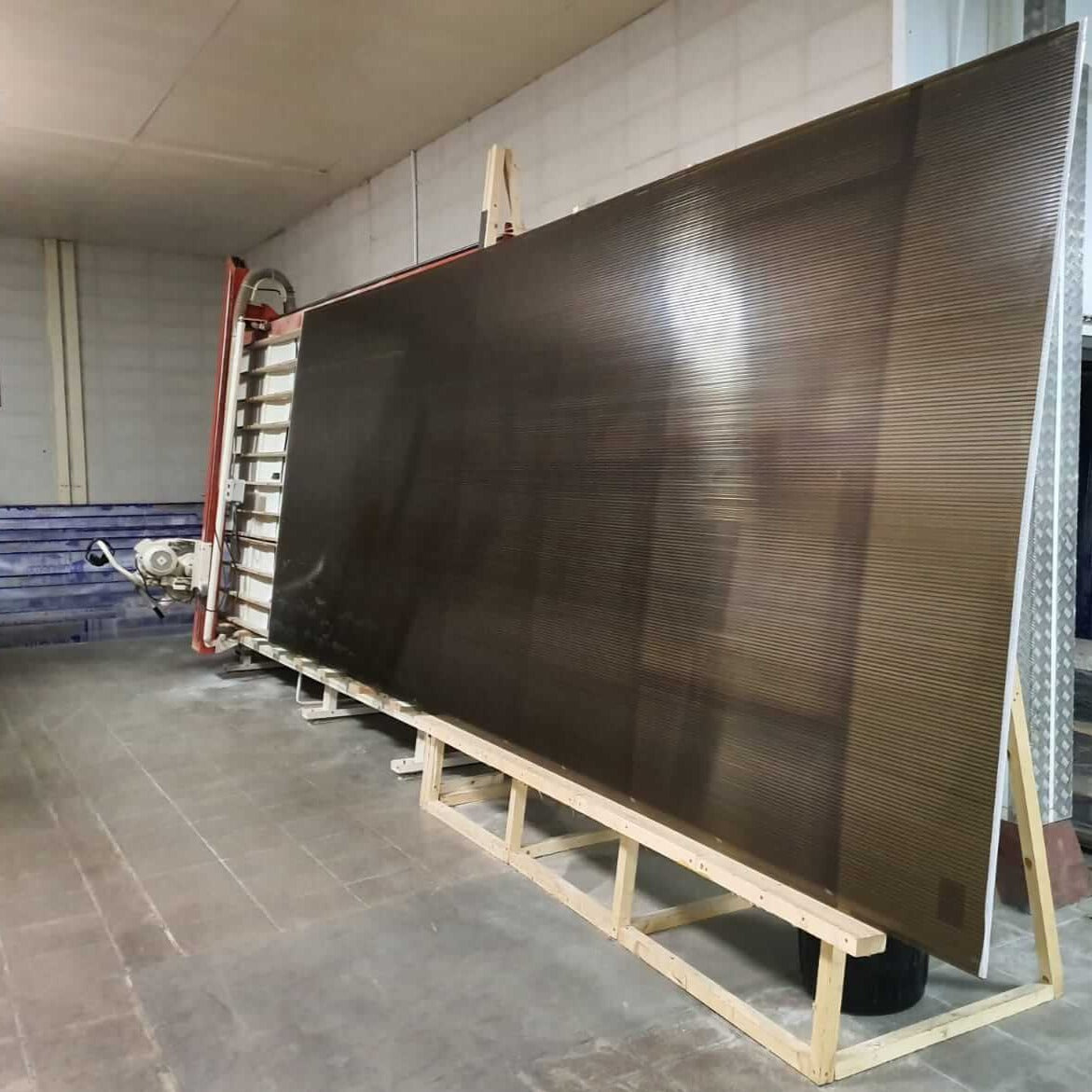 Placă de acoperiș din policarbonat de 16 mm Bronz Dimensiuni diferite 10 ani garanție Protecție UV