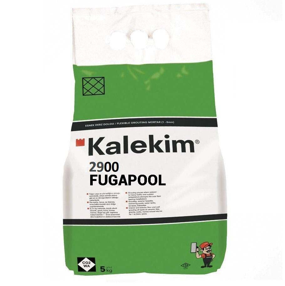 CG2 WA Kalekim Fugapool Aditiv pentru mortar flexibil pentru chituire Chit flexibil pentru plăci 1-6 mm (5 kg)