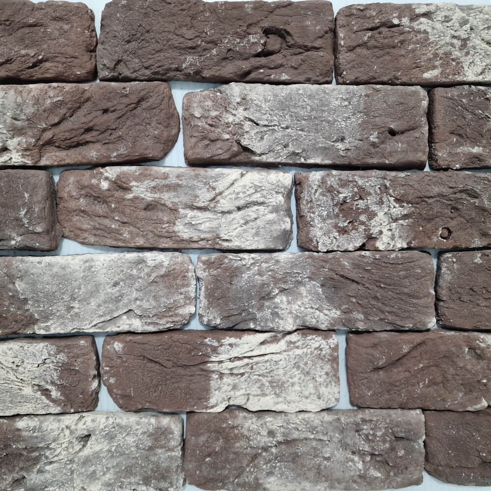 Cardiff Dark Fig Reclaimed Effect Multi Brick Slips