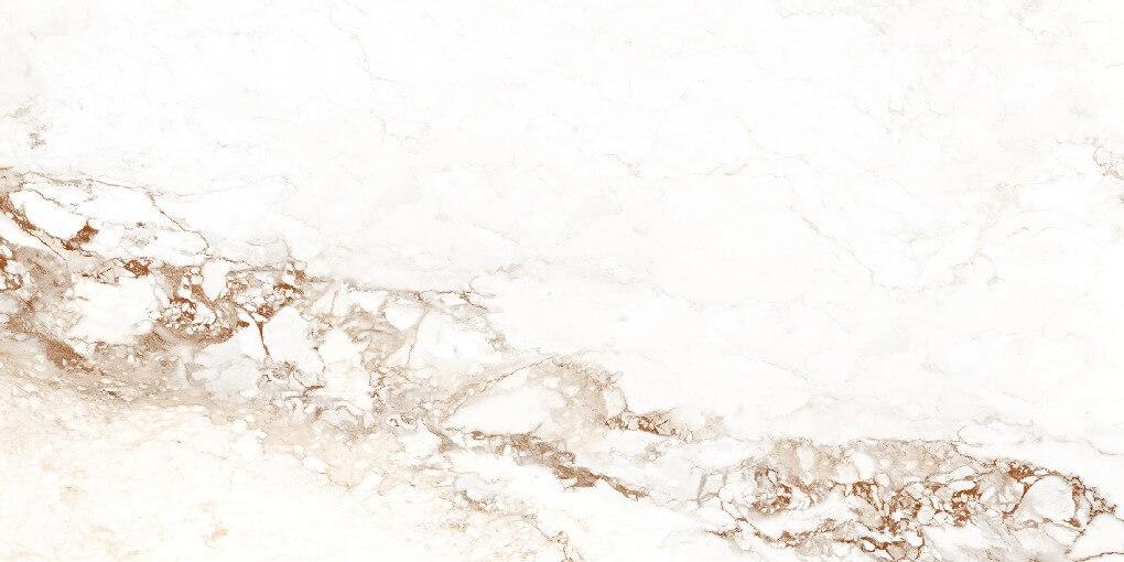 Carrara Borghini Rektyfikowana wielkoformatowa porcelana z efektem polerowanego kamienia 1200x2400mm Płytki podłogowe i ścienne