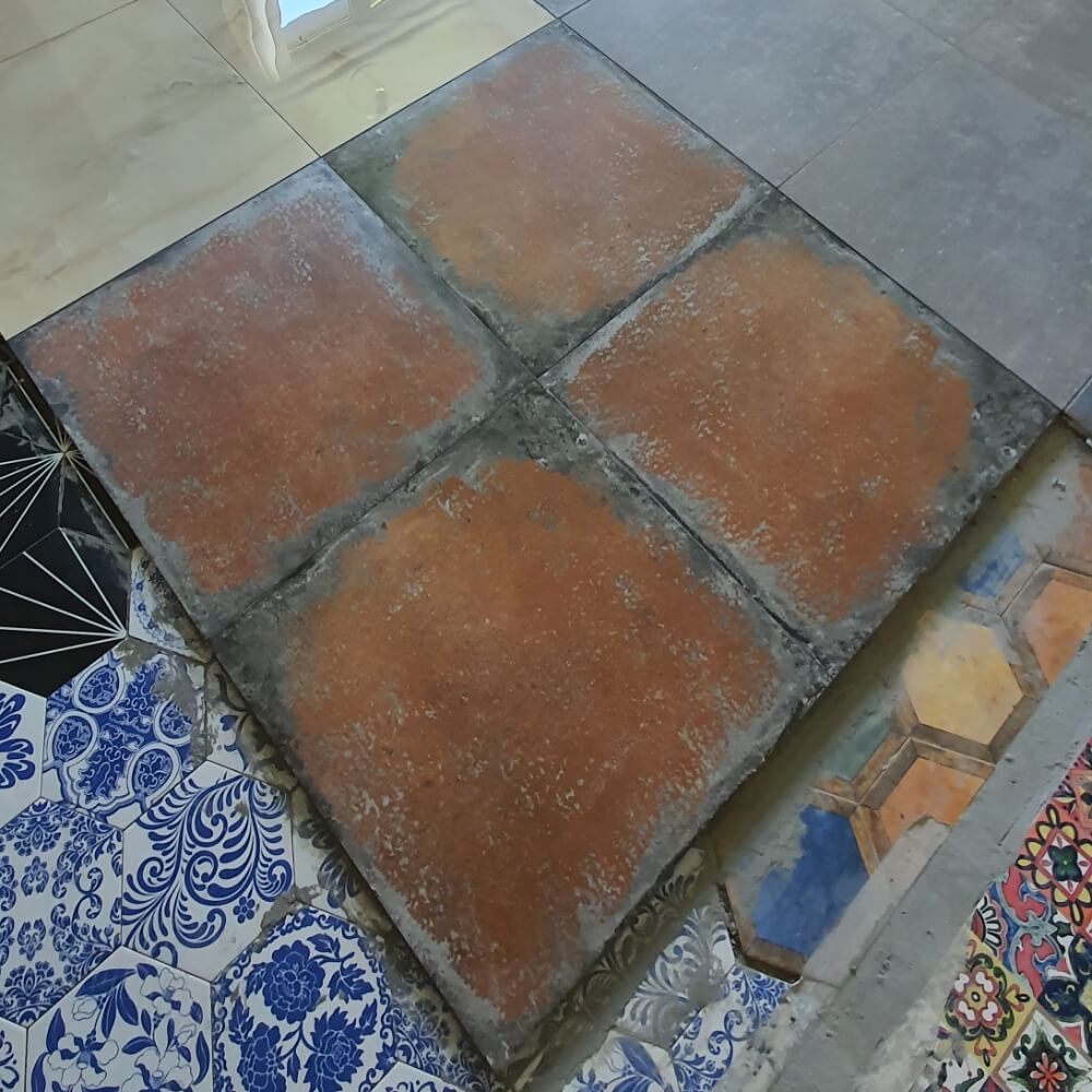 Cimento Brown Rectified Matt Semi Porcelain (600mm x 600mm) Wall and Floor Tiles