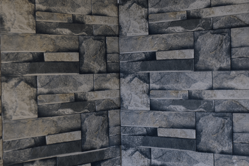 Coral Grey Split Face Rectified Matt Porcelain (300mm x 600mm) Wall Tile