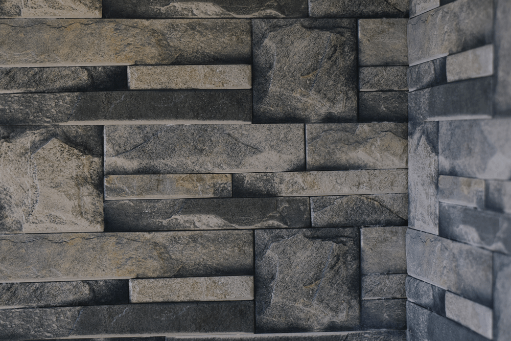 Coral Grey Split Face Rectified Matt Porcelain (300mm x 600mm) Wall Tile