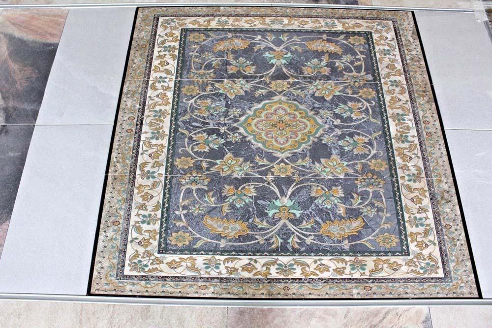Da Vinci Alfombra 4241 Rug Design (1200mm x 1200mm) Porcelain Relief Tile