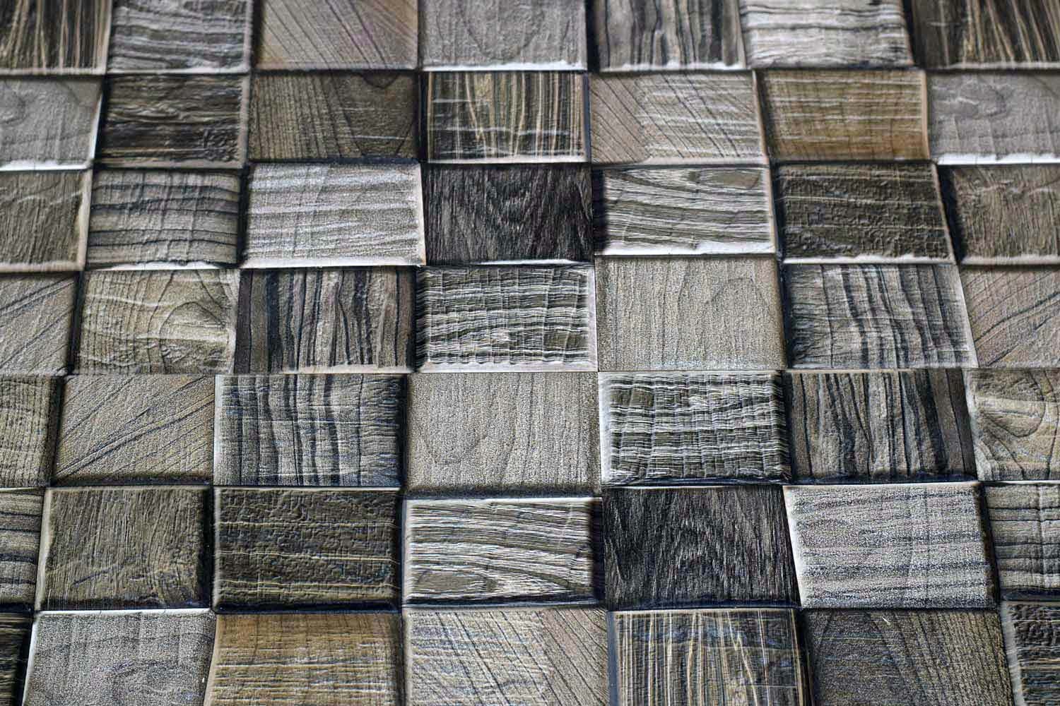 Ebony Grey Split Face Rectified Matt Porcelain (300mm x 600mm) Wall Tile