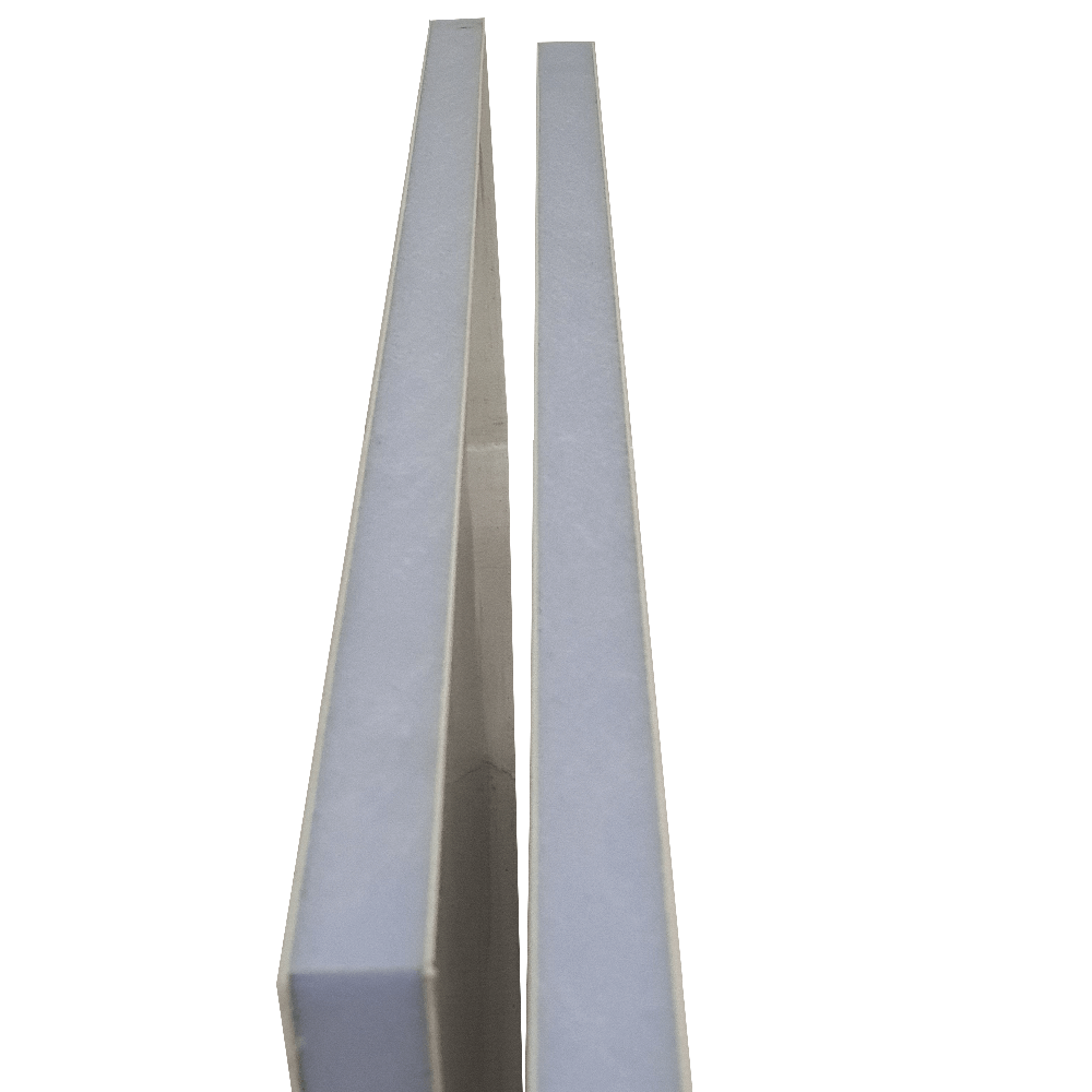 Panou plat alb uPVC 28mm