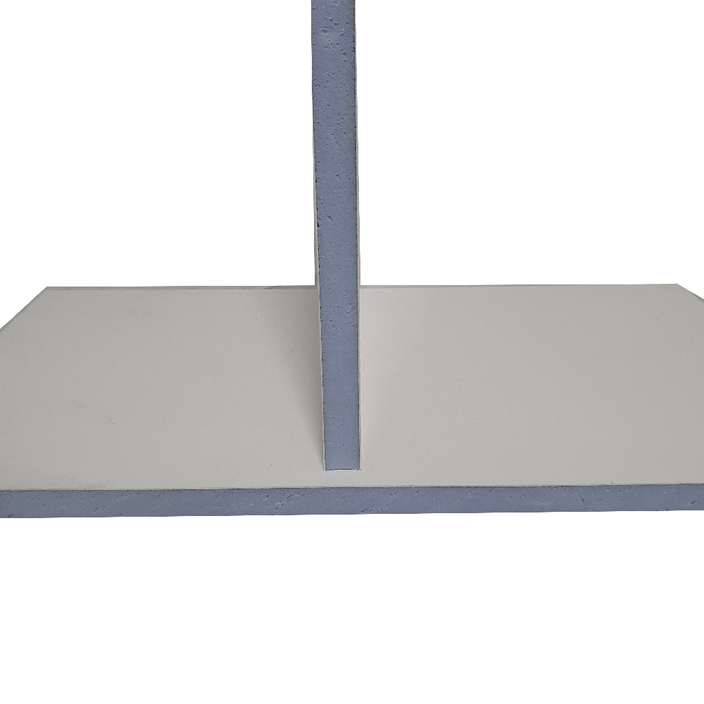 Panou plat alb uPVC 28mm