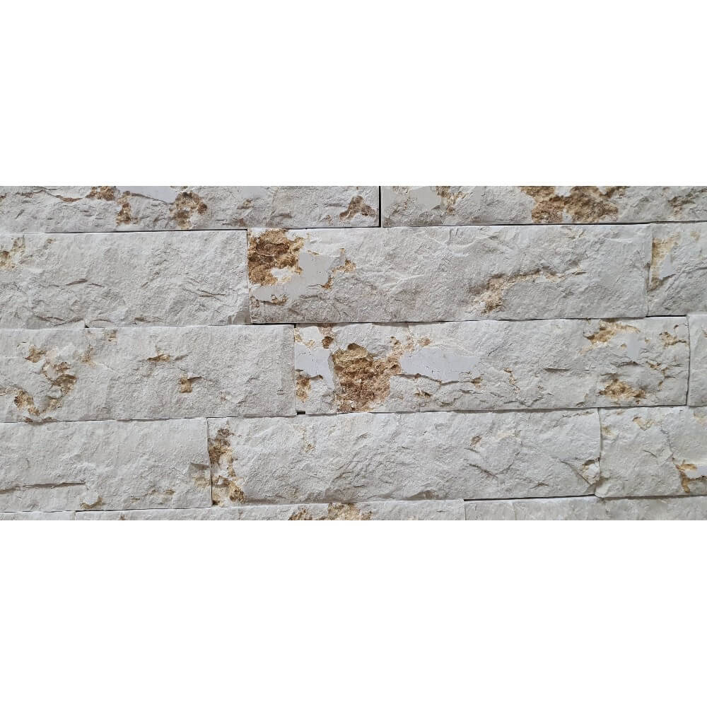 Galala Natural Stone Marble Split Face (300mm x 70mm) Decorative Wall Tile