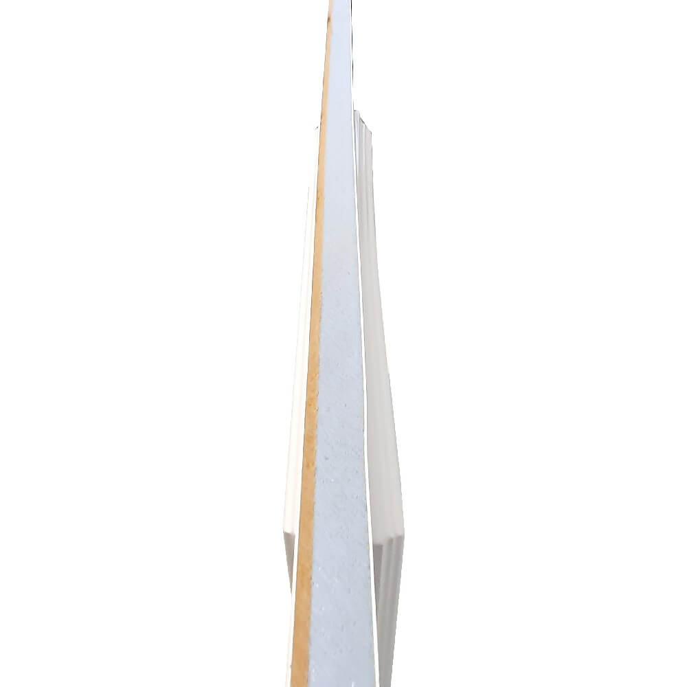 Half Door Panel White uPVC 24mm 30mm Single or Double Side Reinforcement 700mm x 900mm