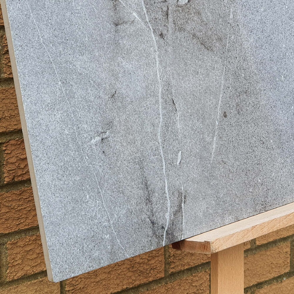 Porțelan 800x800mm, gresie, rectificat, cu efect de piatră și gresie